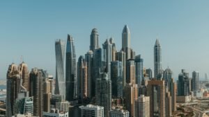 Het weer in Dubai