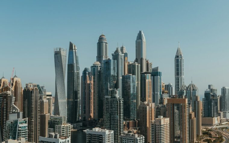 Het weer in Dubai